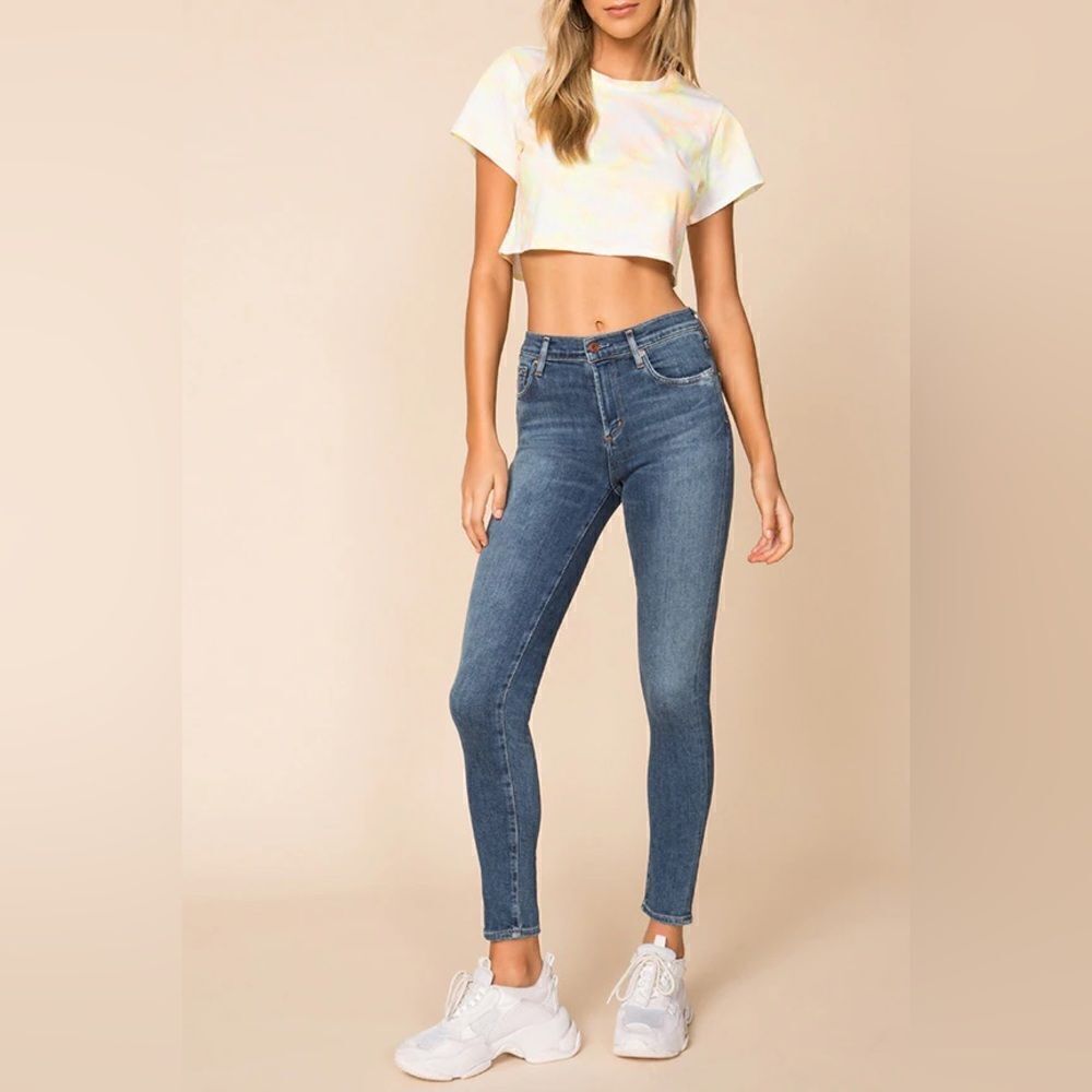 AGOLDE Sophie Mid Rise Ankle Skinny